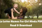 lo letter names for girl hindu pdf - read & download