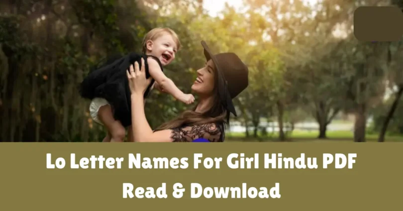 lo letter names for girl hindu pdf - read & download