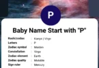 p letter names for girl hindu pdf - read & download
