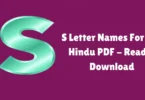s letter names For girl hindu pdf - read & download